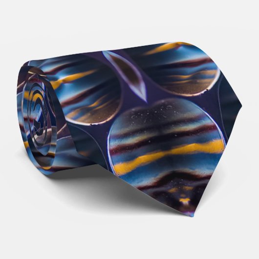 Stropdas met Honeycomb Design (Opgerold)