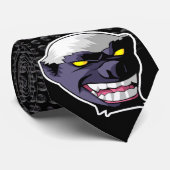 Stropdas met honingbadger, volledig Afbeelding, me (Opgerold)