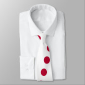 Stropdas met Japanse vlag (Gebonden)