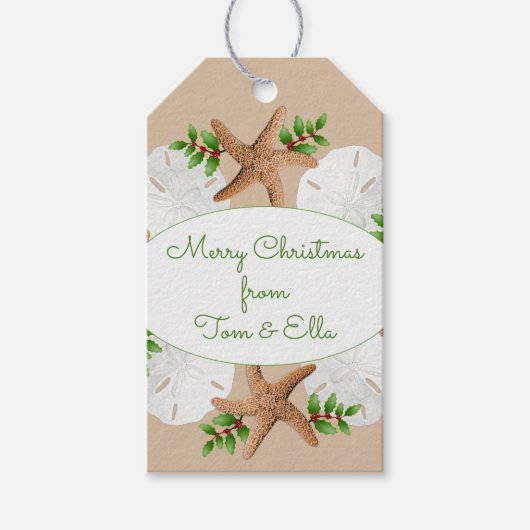 Stropdas met  kerstcadeau voor  adembeneming op La Cadeaulabel (Voorkant)