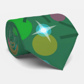 Stropdas met kerstlampjes (Opgerold)