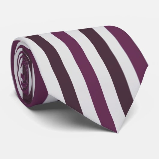 Stropdas met kleurrijke strepen (Opgerold)