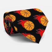 stropdas met knappe basketbal (Opgerold)