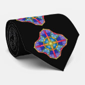 Stropdas met kruisingen (Opgerold)