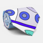 Stropdas met kunst voor mannen (Opgerold)