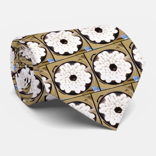 STROPDAS MET LICHT BEDRIJF (Opgerold)