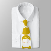 Stropdas met meerdere gele oorten (Gebonden)