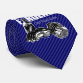 Stropdas met mijn vingers (hockey) (Opgerold)