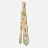 Stropdas met monogram Waterverf (Achterkant)