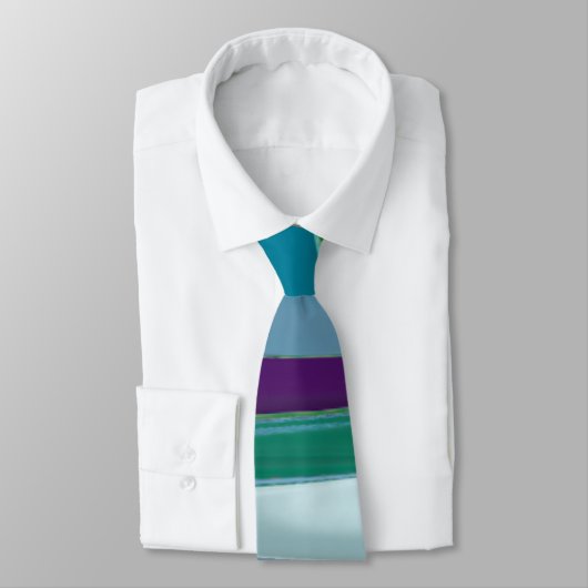 Stropdas met multicolorstrepen (Gebonden)