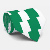 Stropdas met Nigeriaanse vlag (Opgerold)