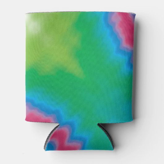 Stropdas met roovy funky retro koel, modern blikjeskoeler (Voorkant)