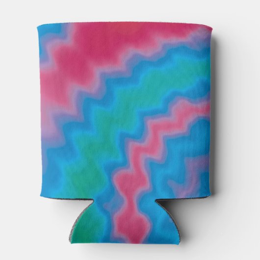 Stropdas met roovy funky retro koel, modern blikjeskoeler (Achterkant)