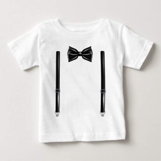 Stropdas met schorsingen - Bowtie voor bruiloft (Voorkant)