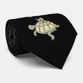 Stropdas met schuim en slak (Opgerold)