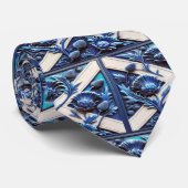 Stropdas met Scottish Thistles Design (Opgerold)