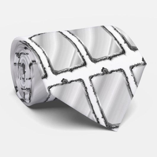 Stropdas met spiegel (Opgerold)