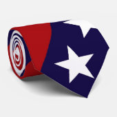 Stropdas met strips (Opgerold)