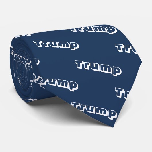 Stropdas met Trump (Opgerold)