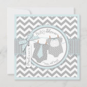 Stropdas met twee dozen Stropdas Chevron Print Bab Kaart (Voorkant)