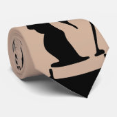 Stropdas met vingeraanwijsvinger (Opgerold)