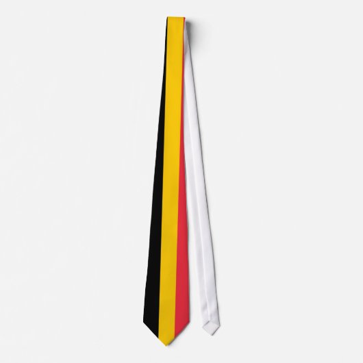 Stropdas met vlag van België (Voorkant)