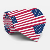 Stropdas met vlag van de Verenigde Staten (Opgerold)