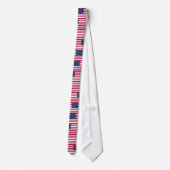Stropdas met vlag van de Verenigde Staten (Achterkant)