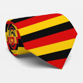 Stropdas met vlag van Duitsland (Opgerold)