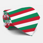 Stropdas met vlag van Hongarije (Opgerold)