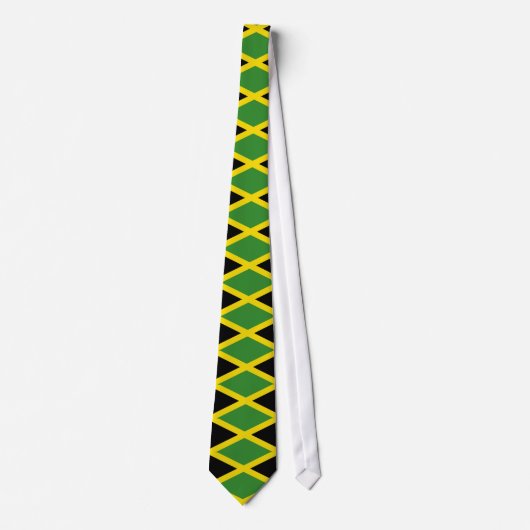 Stropdas met vlag van Jamaica (Voorkant)