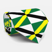 Stropdas met vlag van Monterey, Californië (Opgerold)