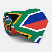 Stropdas met vlag van Zuid-Afrika (Opgerold)