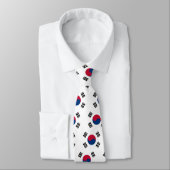 Stropdas met vlag van Zuid-Korea (Gebonden)