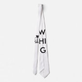 Stropdas met wielbalans (Achterkant)