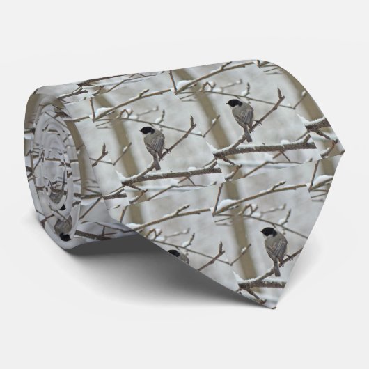 Stropdas met zwarte lammeren (Opgerold)