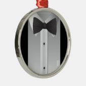 Stropdas Metalen Ornament (Rechts)