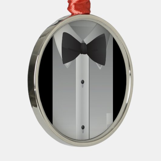 Stropdas Metalen Ornament (Rechts)