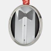 Stropdas Metalen Ornament (Links)