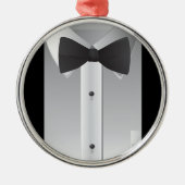 Stropdas Metalen Ornament (Voorkant)