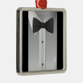 Stropdas Metalen Ornament (Rechts)