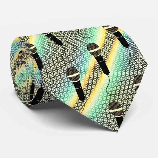 Stropdas microfoon (Opgerold)