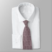 Stropdas Mirrored Ocean - Heather Maroon (Gebonden)