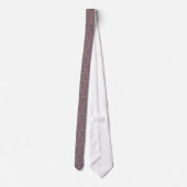 Stropdas Mirrored Ocean - Heather Maroon (Achterkant)
