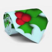 Stropdas Mistletoe Kerstmis Aangepaste originele k (Opgerold)