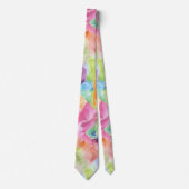 Stropdas mooie en Abstracte pasteien (Voorkant)