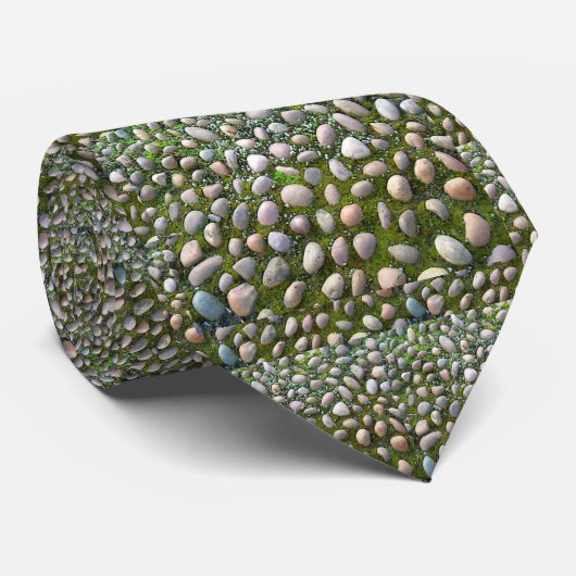 Stropdas Moss & pebbles (Opgerold)