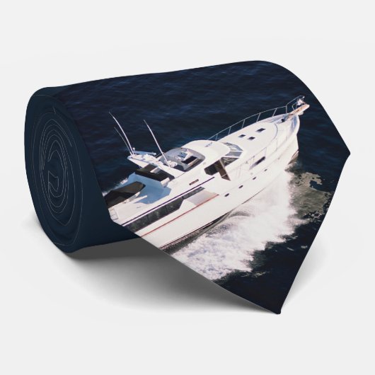 Stropdas motorboot (Opgerold)