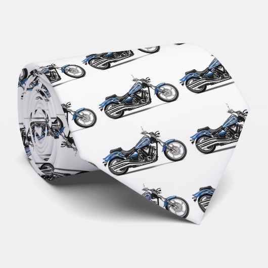 Stropdas motorfiets (Opgerold)