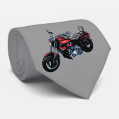 Stropdas motorfiets (Opgerold)